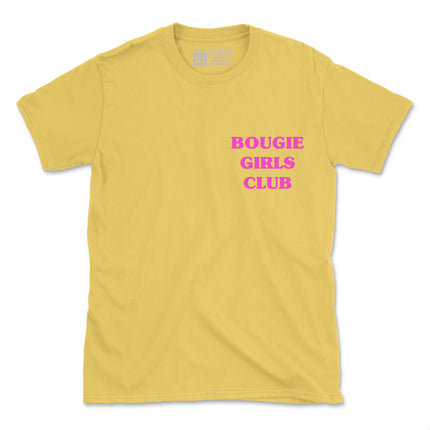 BOUGIE GIRLS CLUB TEE (UNISEX FIT) PUFF DESIGN 2 For $35 OR 3 FOR $40 (NO CODE NEEDED)