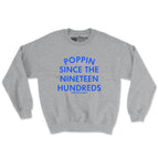 HEATHER GREY & ROYAL BLUE