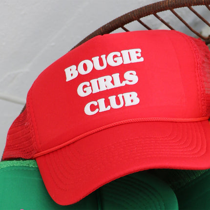 BOUGIE GIRLS CLUB TRUCKER (ONE SIZE)