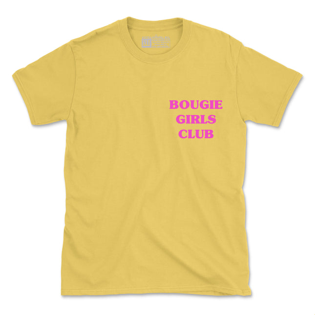 BOUGIE GIRLS CLUB TEE (UNISEX FIT) PUFF DESIGN 2 For $35 (NO CODE NEEDED)