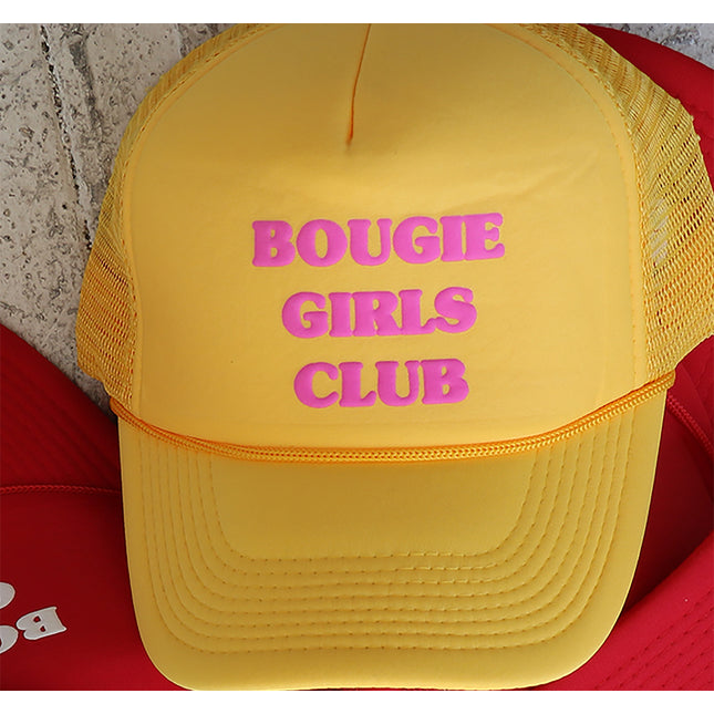 BOUGIE GIRLS CLUB TRUCKER (ONE SIZE)