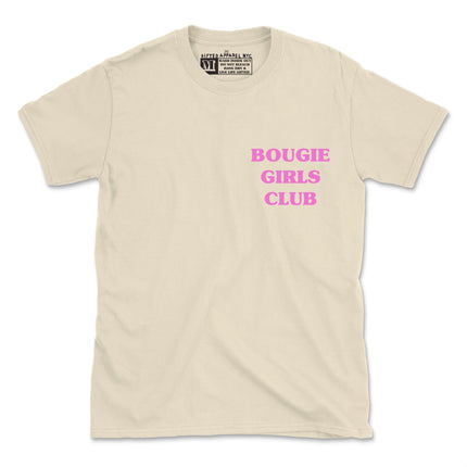 BOUGIE GIRLS CLUB TEE(UNISEX FIT-TEE) 2 FOR $30 OR 4 FOR $40