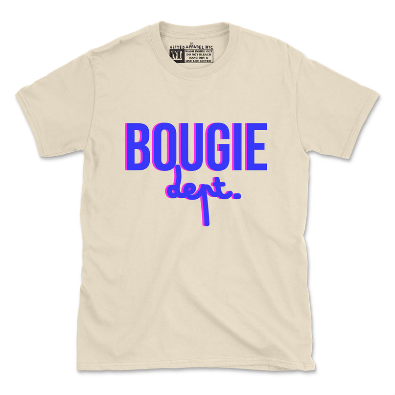 BOUGIE DEPT (BLUE & PINK) TEE (UNISEX FIT-TEE)