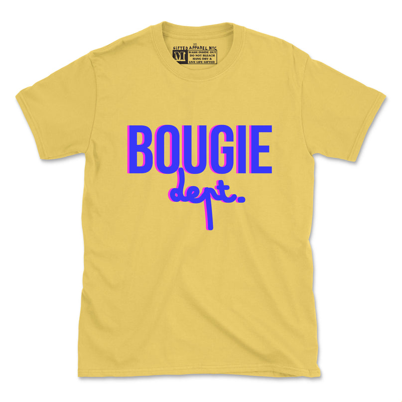 BOUGIE DEPT (BLUE & PINK) TEE (UNISEX FIT-TEE)