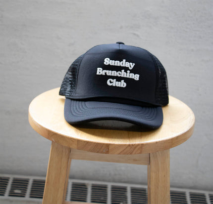 SUNDAY BRUNCHING CLUB TRUCKER (ONE SIZE) ALL TRUCKERS ARE $10 $10- JUST ADD TO CART