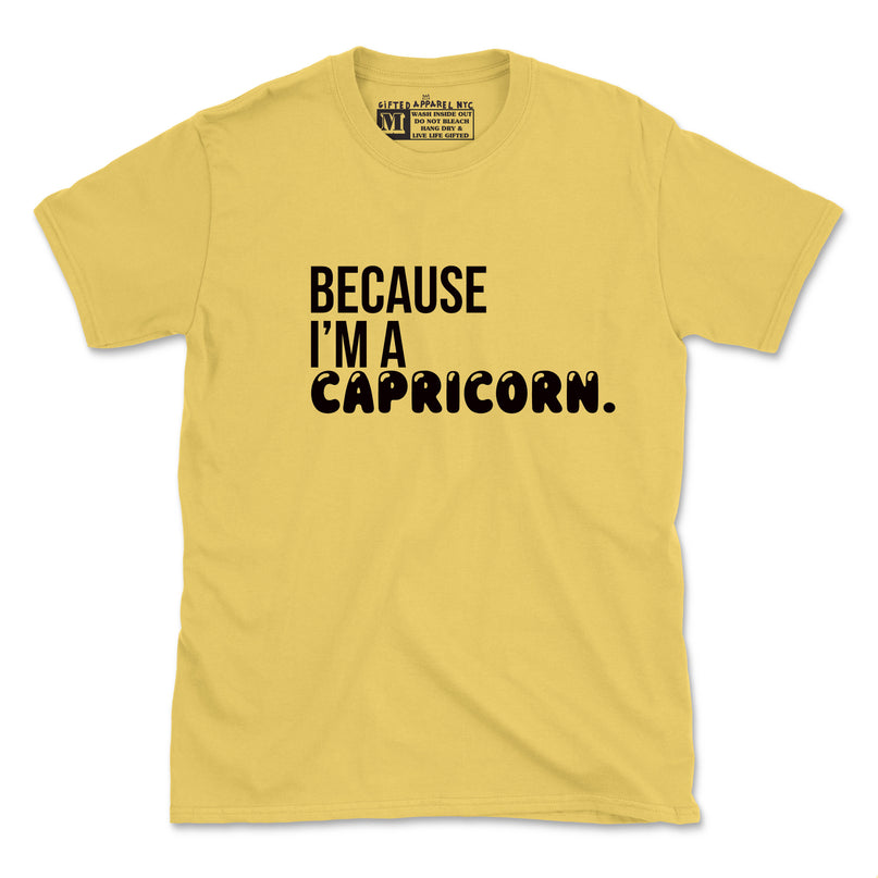 GIFTED ZODIAC TEE YELLOW (UNISEX FIT-TEE) 2 For $30 OR 4 For $40