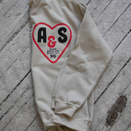LIMITED CUSTOM LOVE TOP (UNISEX FIT-CREWNECK) Buy One Get One 50% Off