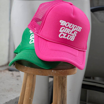 FANCY BOUGIE GIRLS CLUB TRUCKER (ONE SIZE) TRUCKERS ARE  $10- JUST ADD TO CART