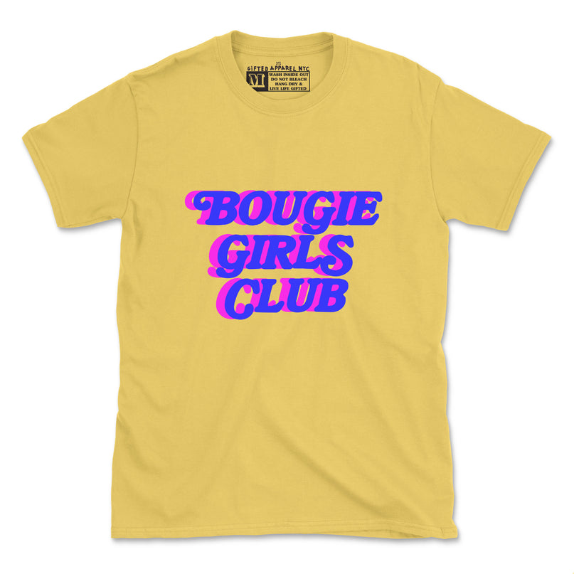 BOUGIE GIRLS CLUB FANCY (BLUE & PINK) TEE (UNISEX FIT-TEE)