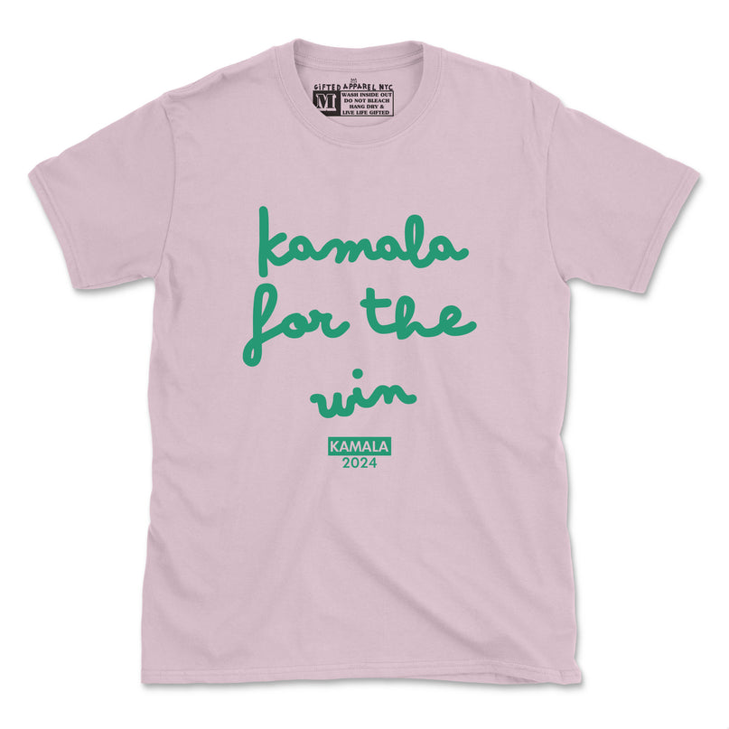 KAMALA FOR THE WIN TEE (UNISEX FIT)   LIMITED SUPPLIES