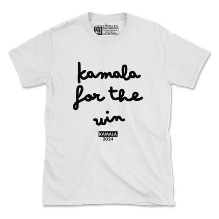 KAMALA FOR THE WIN TEE (UNISEX FIT)   LIMITED SUPPLIES