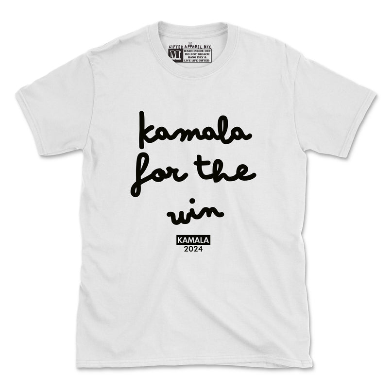 KAMALA FOR THE WIN TEE (UNISEX FIT)   LIMITED SUPPLIES