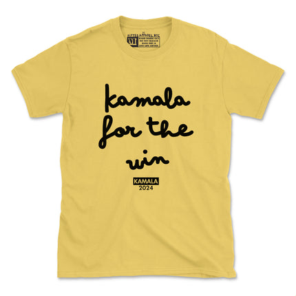 KAMALA FOR THE WIN TEE (UNISEX FIT)   LIMITED SUPPLIES