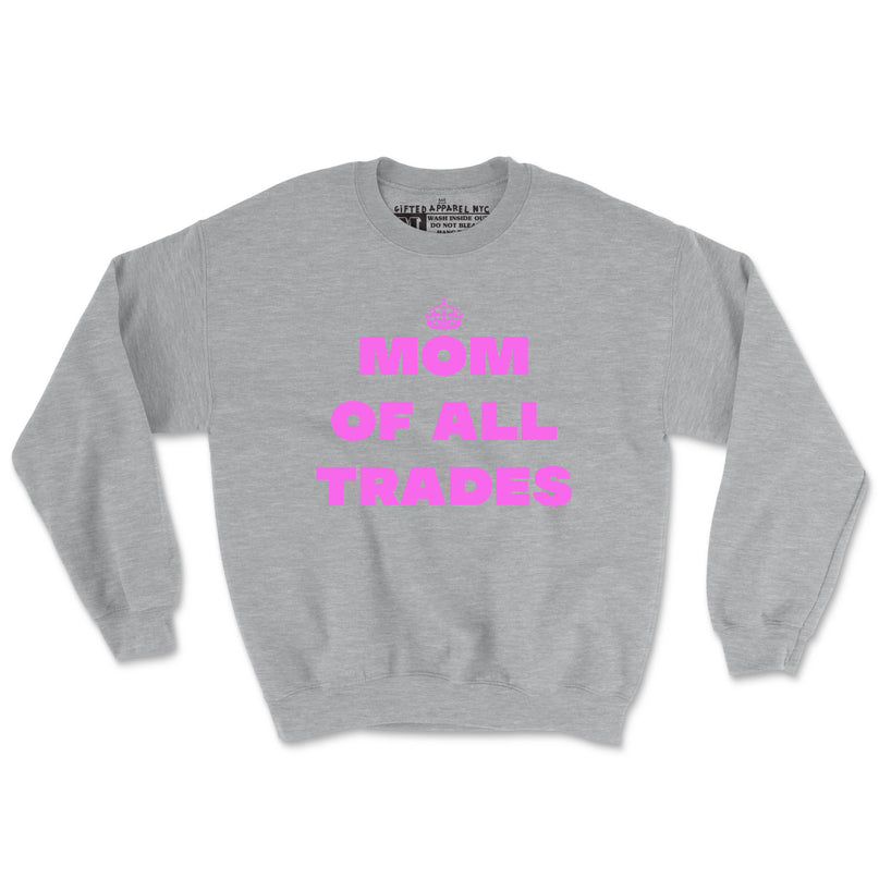 SUPER MOM  (UNISEX FIT-CREWNECK) Just Add To Cart For $20 Price