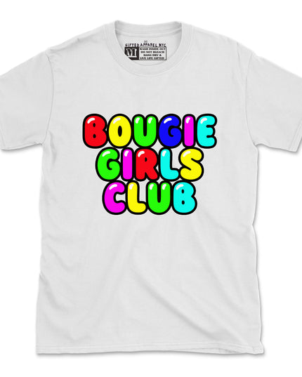 BOUGIE GIRLS CLUB BUBBLE DESIGN TEE (UNISEX FIT) (NO CODE NEEDED)