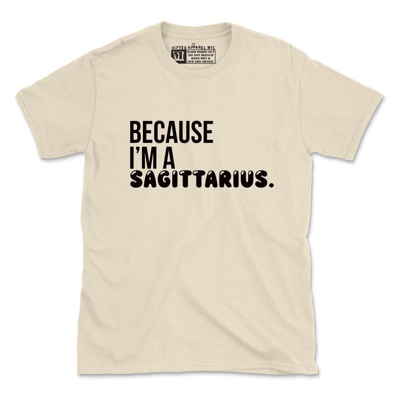 GIFTED ZODIAC TEE NATURAL (UNISEX FIT-TEE) 2 For $30 OR 4 For $40