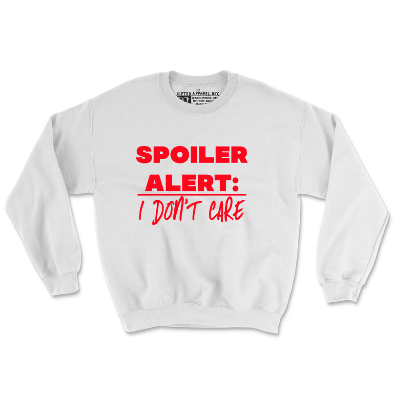 SPOILER ALERT (UNISEX FIT-CREWNECK) 2 FOR $40
