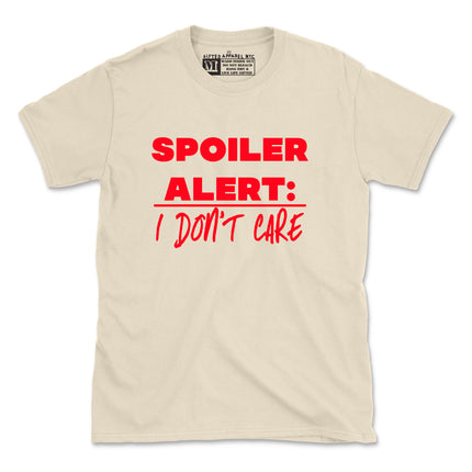 SPOILER ALERT (UNISEX FIT-TEE) 2 FOR $30 OR 3 FOR $35