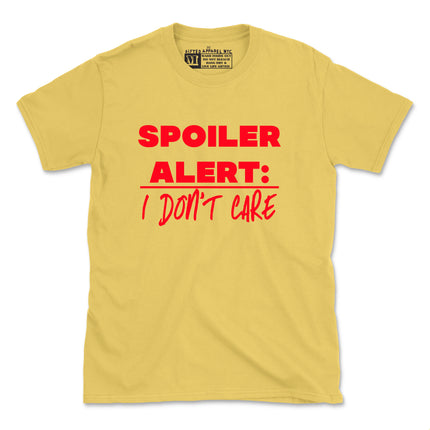 SPOILER ALERT (UNISEX FIT-TEE) 2 FOR $30 OR 3 FOR $35
