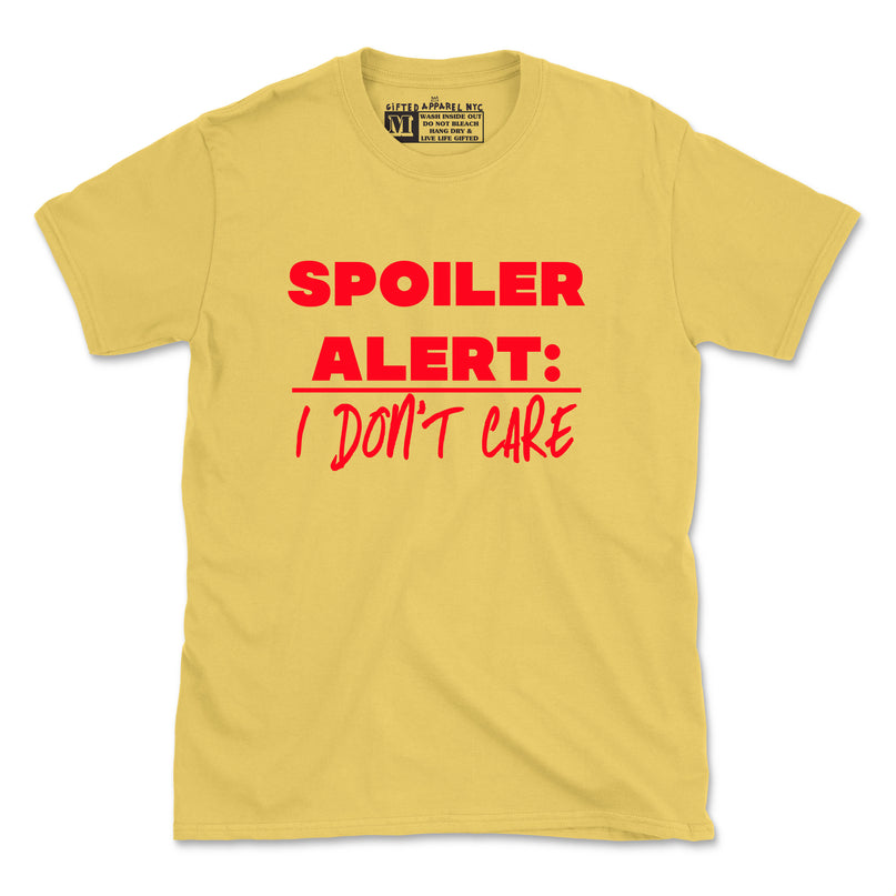 SPOILER ALERT (UNISEX FIT-TEE) 2 FOR $30 OR 3 FOR $35