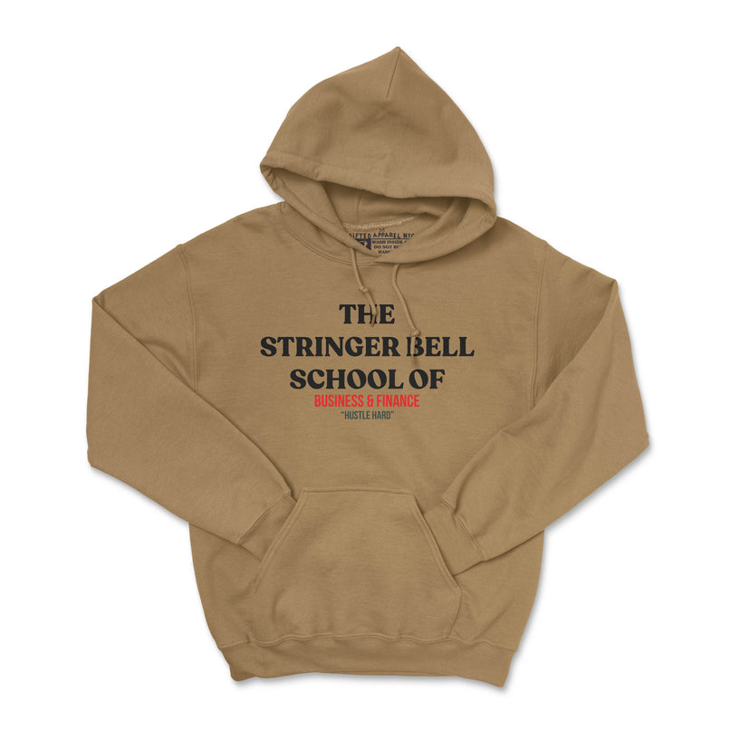 THE STRINGER BELL SCHOOL OF BUSINESS & FINANCE (UNISEX FIT-HOODIE) 50% OFF SALE OR GET 2 FOR $50. SALE ENDS SOON