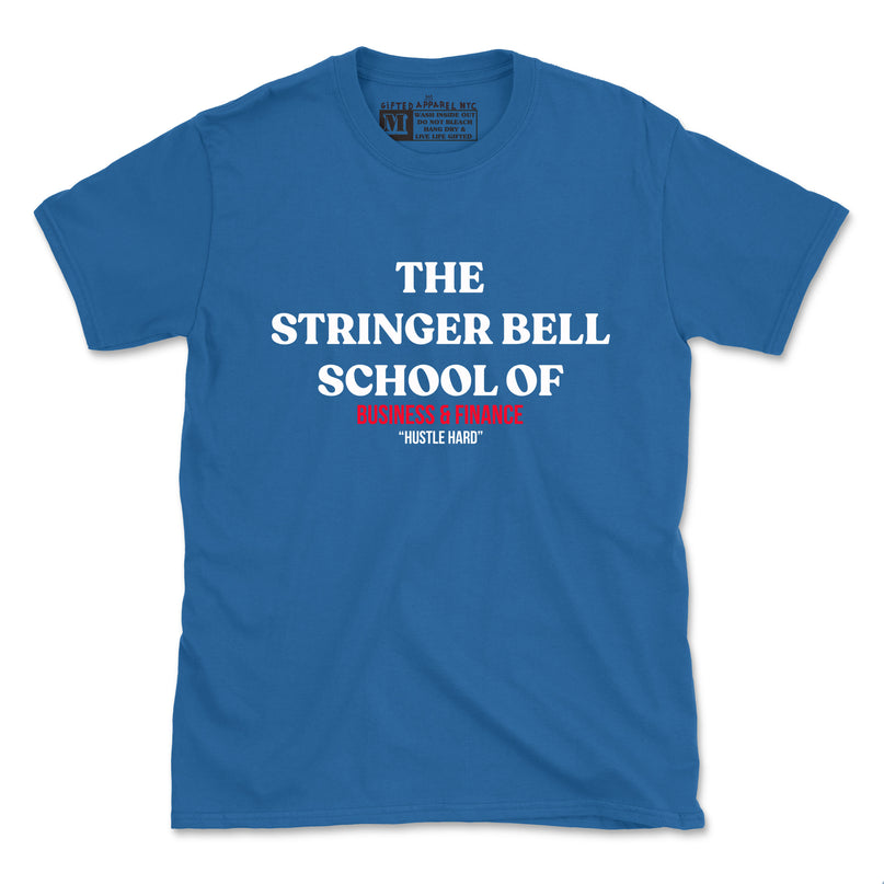 STRINGER BELL SCHOOL TEE (UNISEX FIT) NEW COLORS LIMITED SUPPLIES