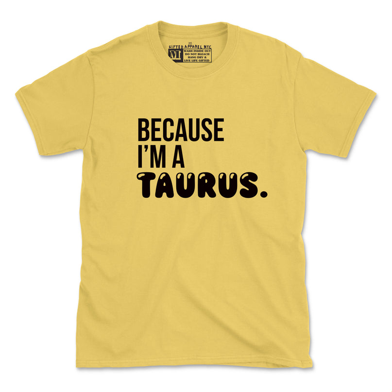 GIFTED ZODIAC TEE YELLOW (UNISEX FIT-TEE) 2 For $30 OR 4 For $40