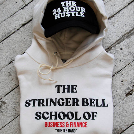 THE STRINGER BELL SCHOOL OF BUSINESS & FINANCE (UNISEX FIT-HOODIE) 50% OFF SALE OR GET 2 FOR $50. SALE ENDS SOON