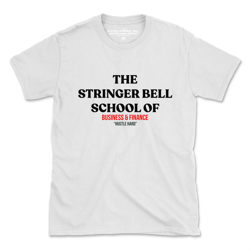 STRINGER BELL SCHOOL TEE (UNISEX FIT) NEW COLORS LIMITED SUPPLIES