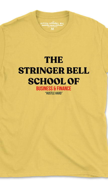 STRINGER BELL SCHOOL TEE (UNISEX FIT) NEW COLORS